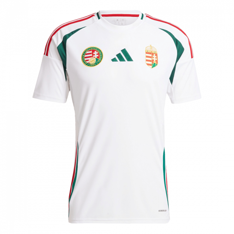 Hungary 2024 Away White Jersey