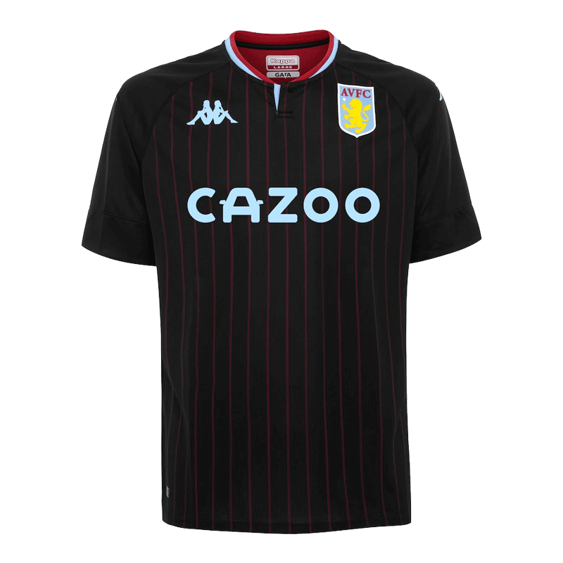 Aston Villa 2020/21 Away Black Jersey