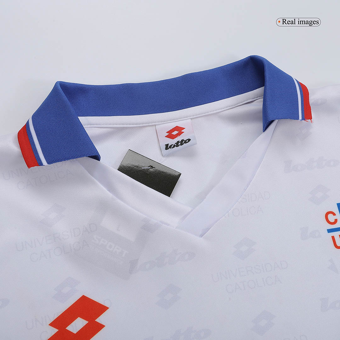 Universidad Catolica 1996 Home White Retro Jersey