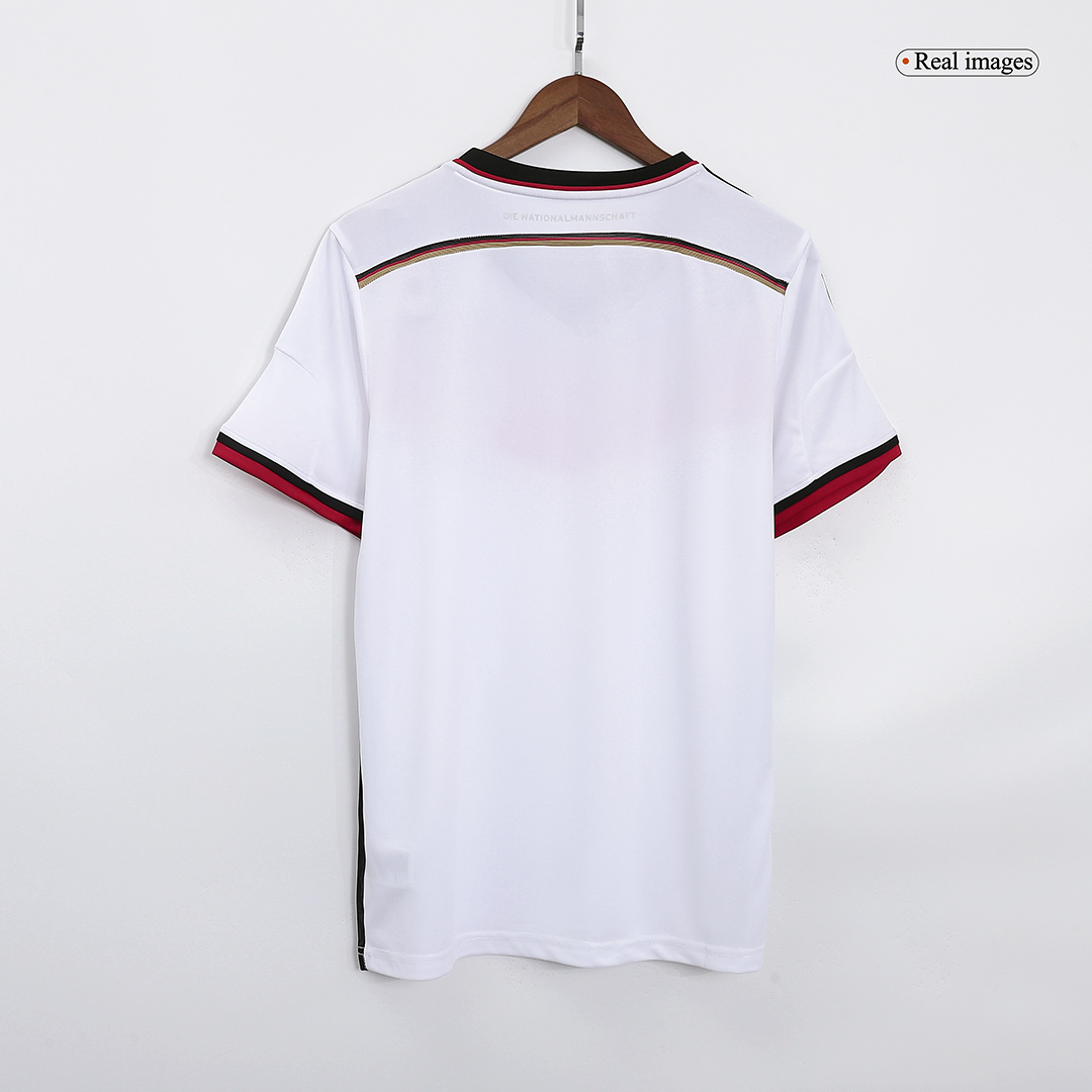 Germany 2014 Home White Retro Jersey