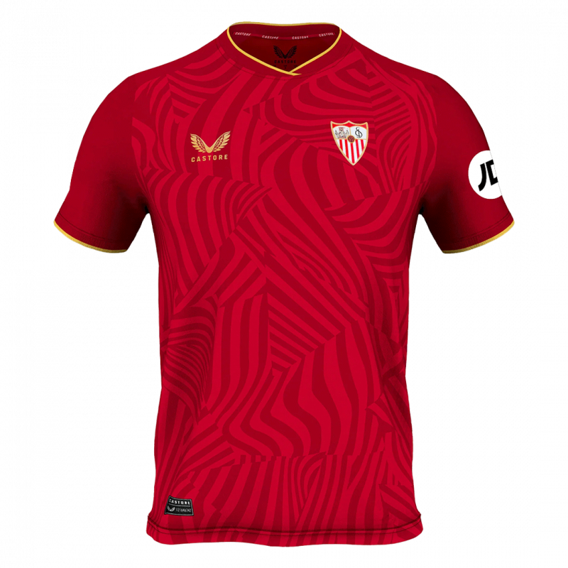 Sevilla 2023/24 Away Red Jersey