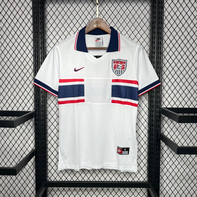 USA Maillot Foot 1995 Retro Jersey