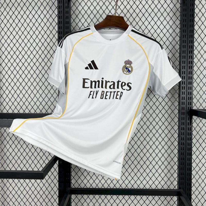 Real Madrid maillot 2025/26 Home Jersey