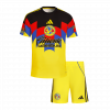 Club America 2025/26 Home Yellow Kids Kit