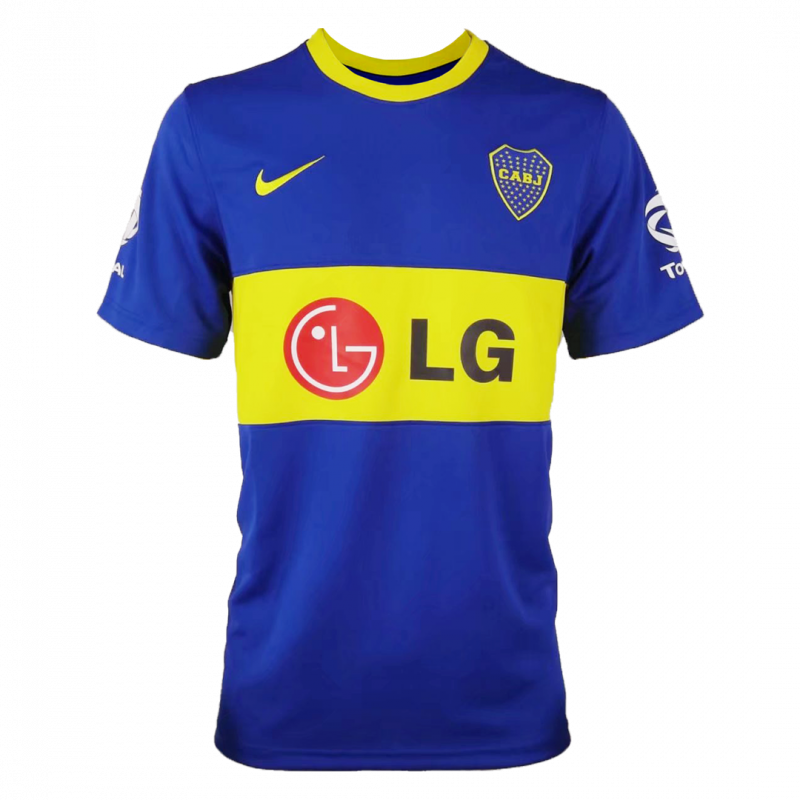 Boca Juniors 2010/11 Home Blue Retro Jersey