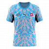 Switzerland 2026 Goalkeeper Blue Goalkeeper Jersey