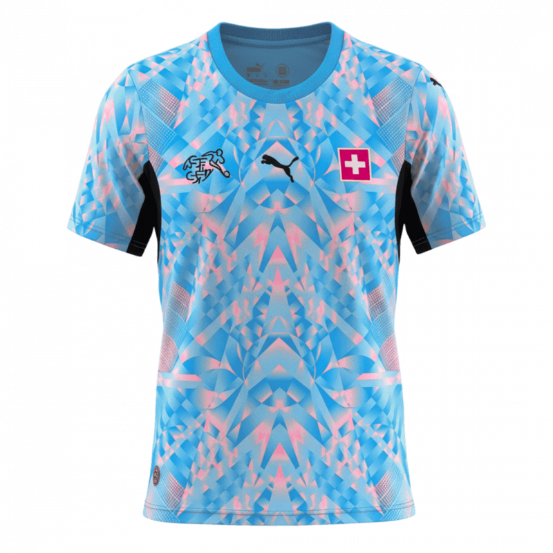Switzerland 2026 Goalkeeper Blue Goalkeeper Jersey