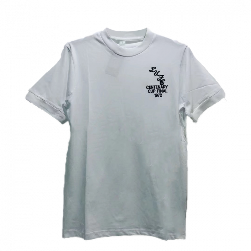 Leeds United 1972 Home White Retro Jersey