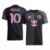 MESSI #10 Inter Miami CF 2025 Away Black Jersey