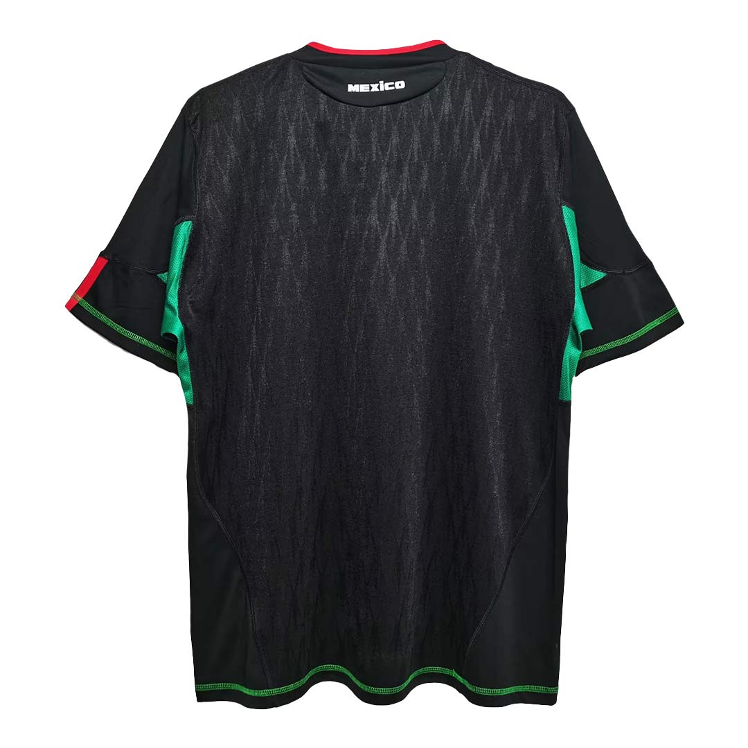 Mexico 2010 Away Black Retro Jersey
