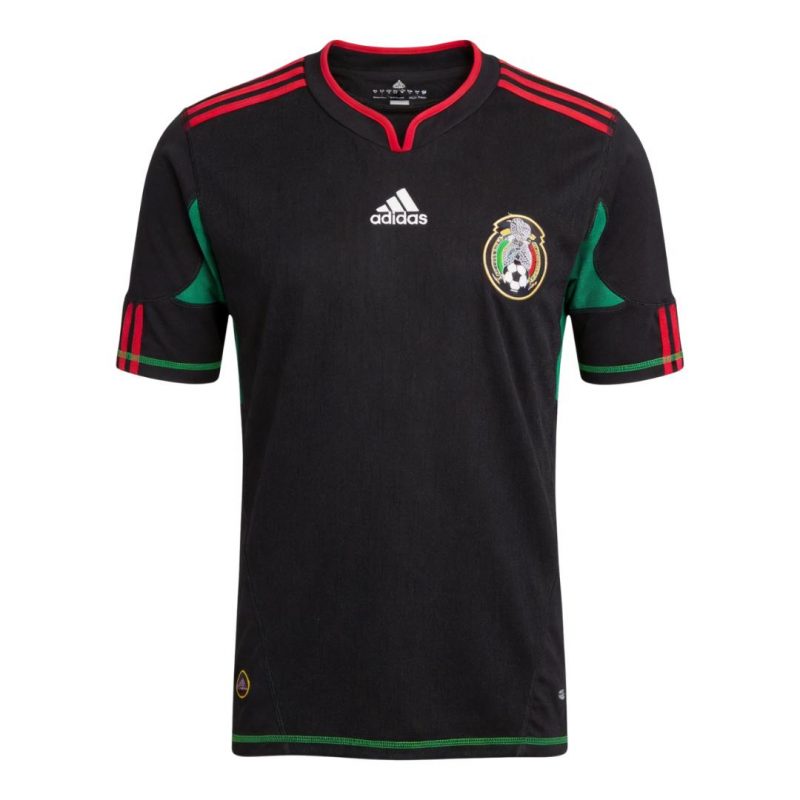 Mexico 2010 Away Black Retro Jersey