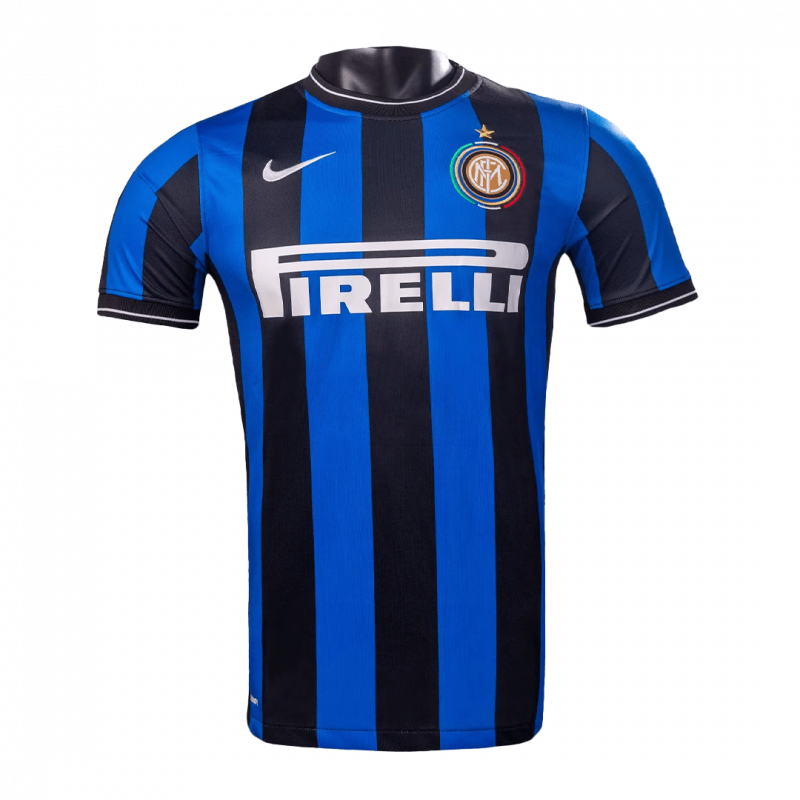Inter Milan 2009/10 Home Black Retro Jersey