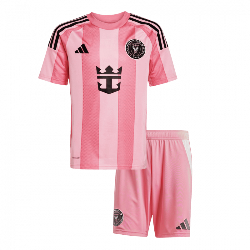 Inter Miami CF 2025 Home Pink Kids Kit