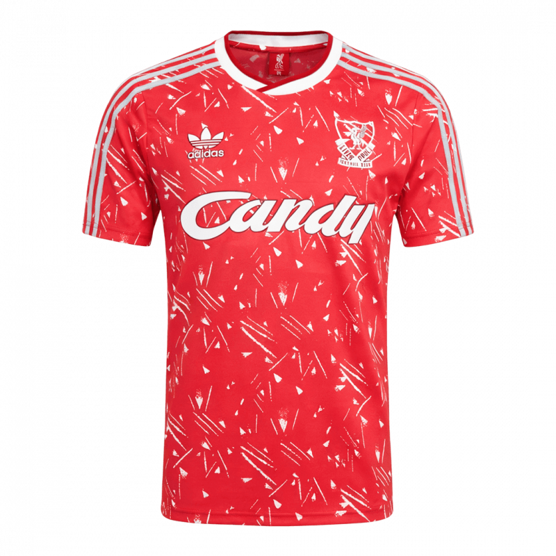 Liverpool 1989/91 Home Red Retro Jersey