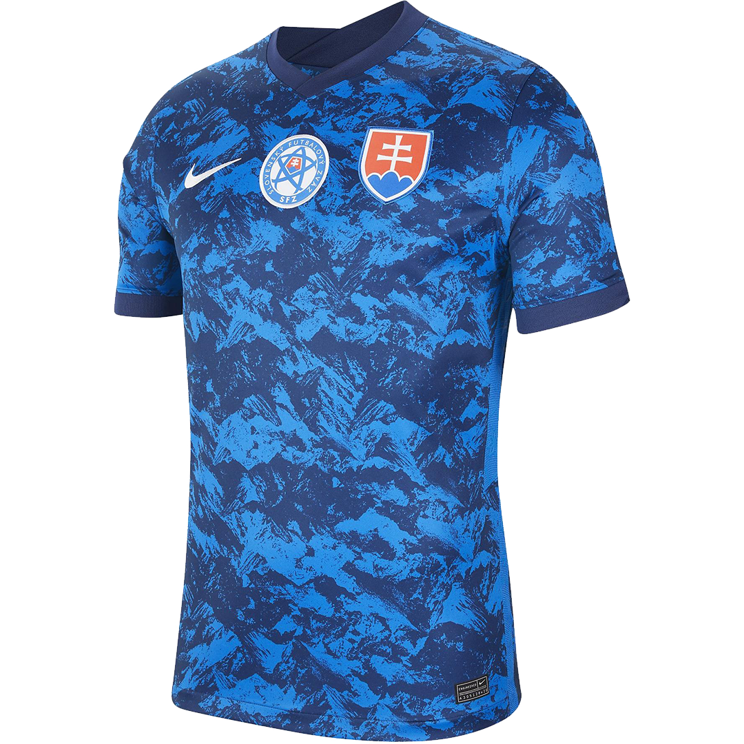 Slovakia 2021 Home Blue Jersey
