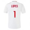 LOPES #1 Olympique Lyonnais 2021/22 Home White Jersey