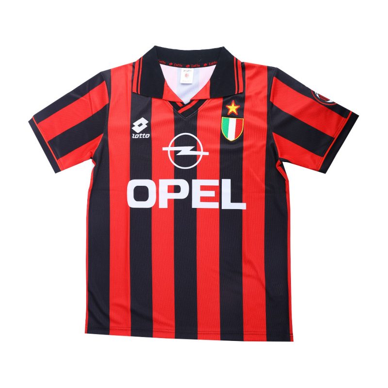 AC Milan 1996/97 Home Red Retro Jersey
