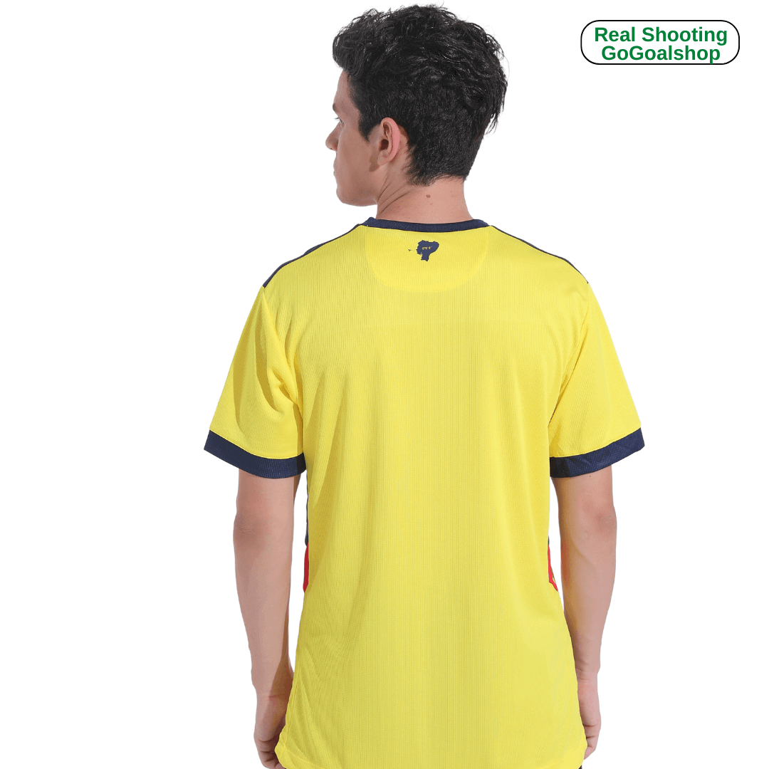 Ecuador 2022 Home Yellow Jersey