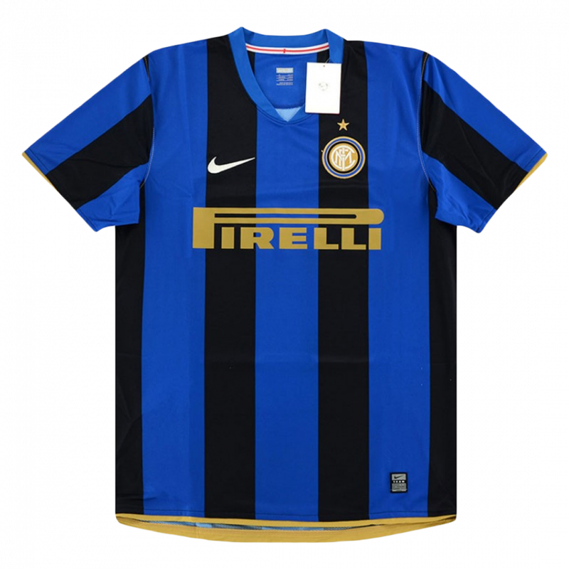 Inter Milan 2008/09 Home Blue Retro Jersey