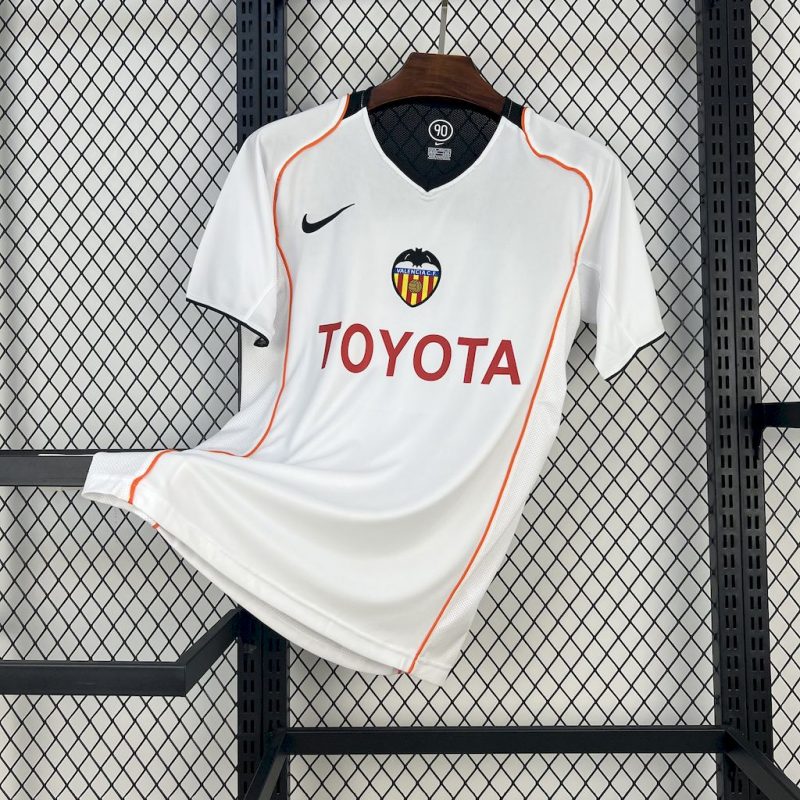 Valence maillot foot 2004/05 Retro Jersey