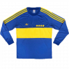 Boca Juniors 1981 Home Blue Long Sleeve Retro Jersey