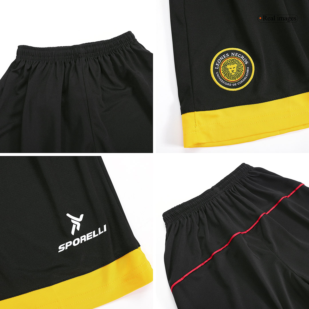 Leones Negros UdeG 2022/23 Home Black Kids Kit