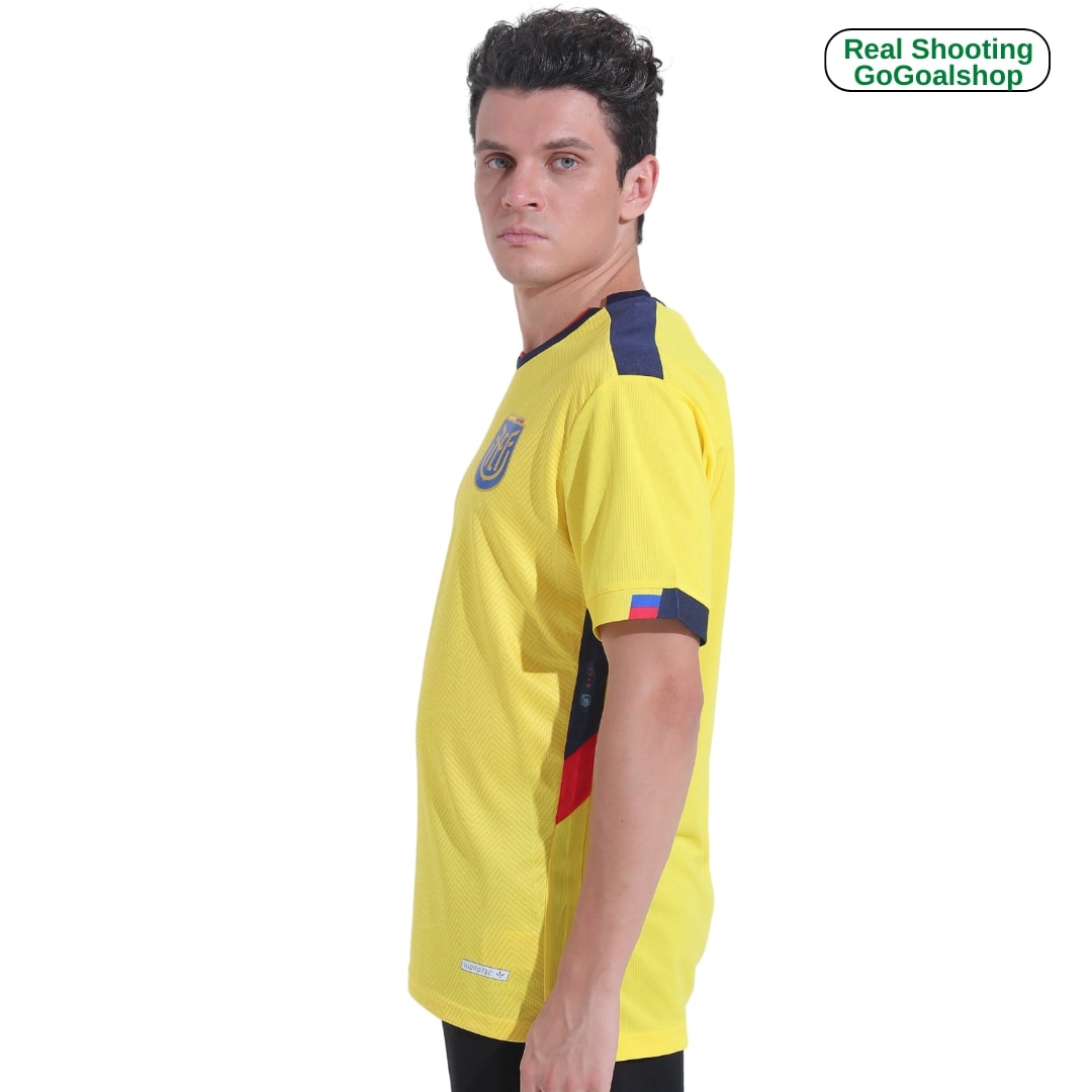 Ecuador 2022 Home Yellow Jersey