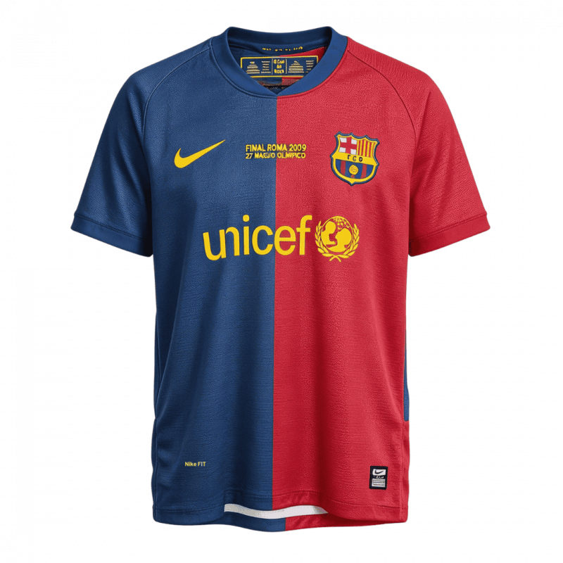 Barcelona 2008/09 Home UCL Retro Jersey