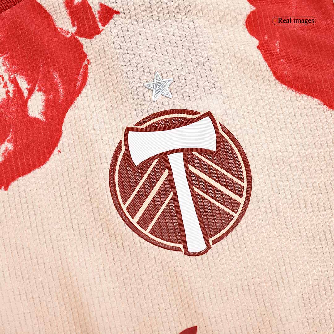 Portland Timbers 2022 Away Pink Player Version Jersey