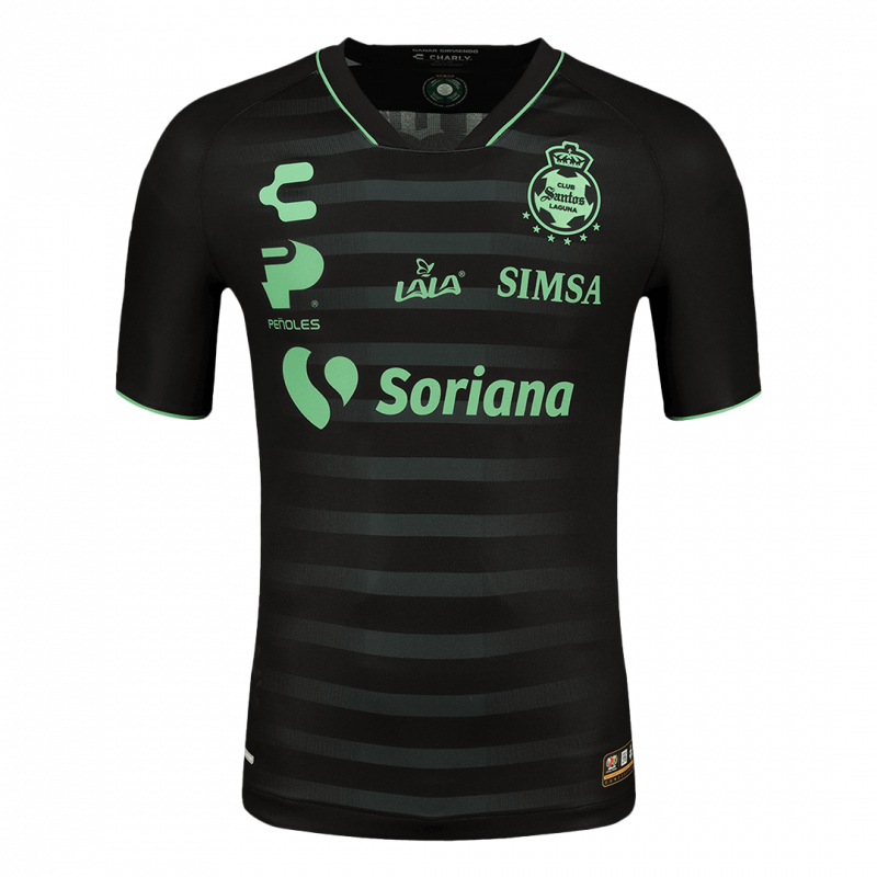 Santos Laguna 2023/24 Away Black Jersey
