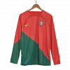 Portugal 2022 Home Red Long Sleeve Jersey