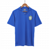 Brazil 1957 Away Blue Retro Jersey