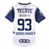 SERGIO RAMOS #93 Monterrey 2024/25 Away White Player Version Jersey