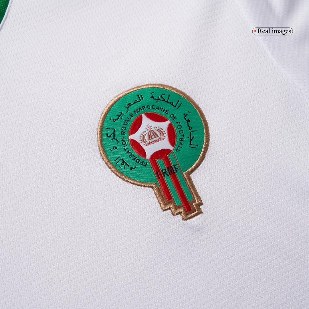 Morocco 2024/25 Away White Jersey