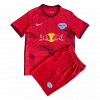 RB Leipzig 2022/23 Away Red Kids Kit