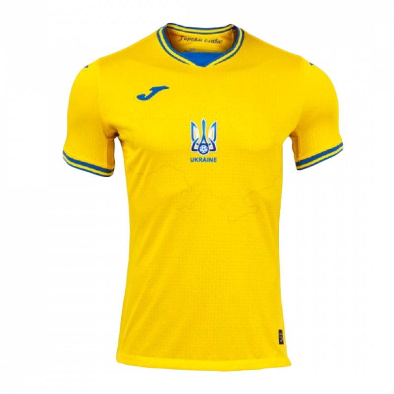 Ukraine 2021 Home Yellow Jersey