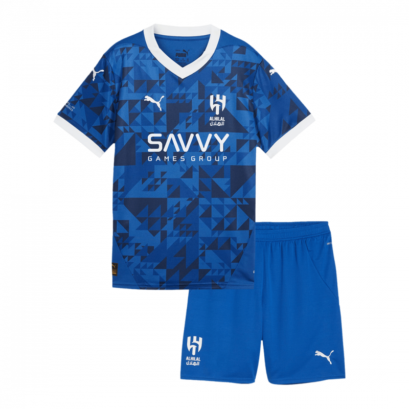 Al Hilal SFC 2024/25 Home Blue Kids Kit