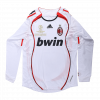 AC Milan 2006/07 Away White Long Sleeve Retro Jersey