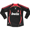 AC Milan 2006/07 Third Black Long Sleeve Retro Jersey