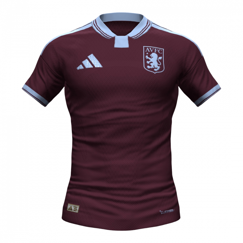Aston Villa 2026/27 Home Red Jersey