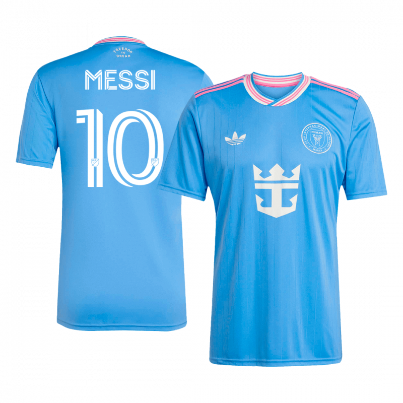 MESSI #10 Inter Miami CF 2025 Third Blue Jersey