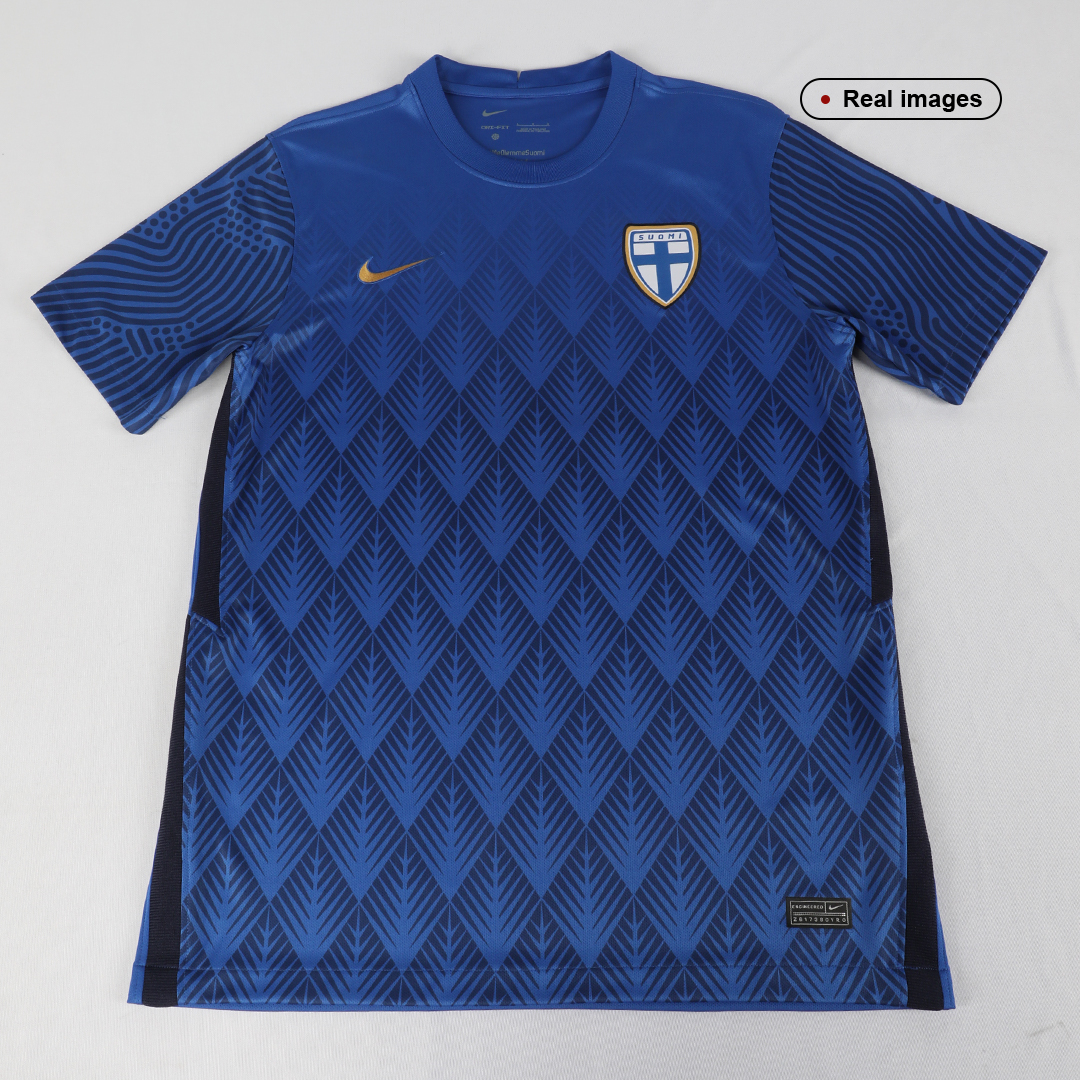 Finland 2022 Away Blue Jersey