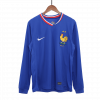 France 2024 Home Blue Long Sleeve Jersey