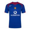 Manchester United 2005/06 Away Blue Retro Jersey