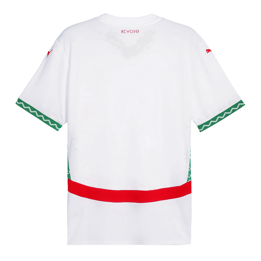 Morocco 2024/25 Away White Jersey