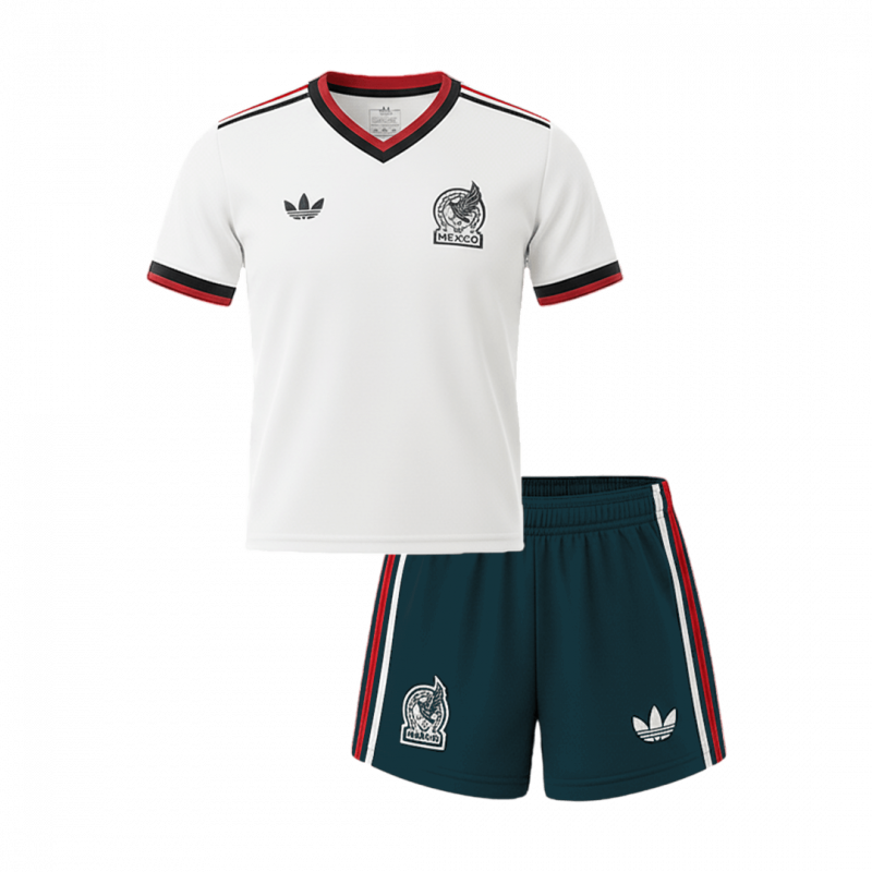 Mexico 2026 Away White Kids Kit