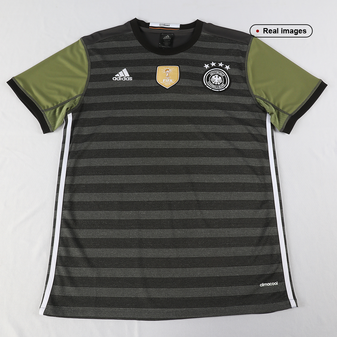 Germany 2016 Away Black Retro Jersey