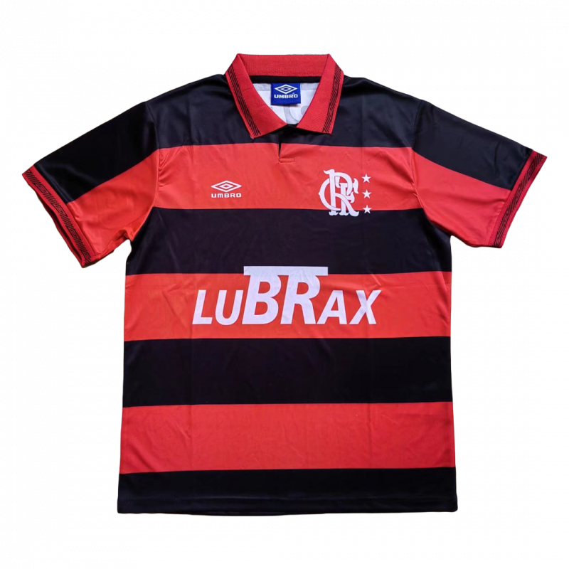 CR Flamengo 1992/93 Home Black Retro Jersey