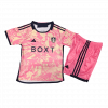 Leeds United 2023/24 Third Pink Kids Kit