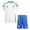 Italy 2024 Away White Kids Kit